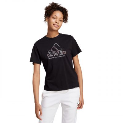 2. adidas Xpress Logo T-shirt W IW5161