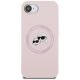 3. Karl Lagerfeld Silicone Karl&Choupette Heads MagSafe iPhone 16e Case - Pink