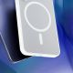 20. 3mk Smoke MagCase for Samsung Galaxy S25 - white-transparent