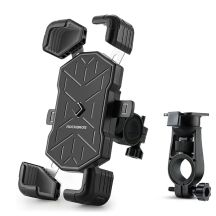 Rockbros HW-117 Handlebar Clamp Phone Holder - Black and Gray