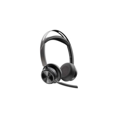 136. POLY Voyager Focus 2 Microsoft Teams Certified USB-CC Headset + USB-C/A Adapter