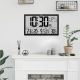 34. GREENBLUE LCD WALL CLOCK EXTRA LARGE, TEMPERATURE, DATE GB218
