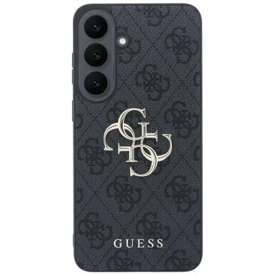 3. Guess Leather 4G Metal Logo case for Samsung Galaxy S26 FE - black