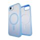 5. Puro Gradient MagSafe Silicone Case for iPhone 16e/17e - Blue