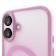 5. Puro Gradient MagSafe Silicone Case for iPhone 16 - Pink
