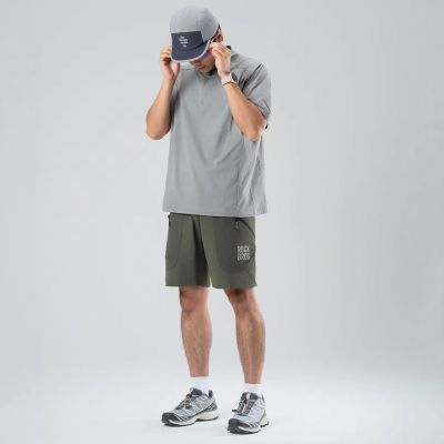 6. Rockbros YDDK015 shorts with belt size M - green