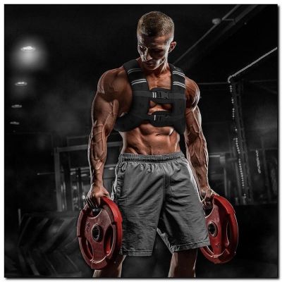 3. HMS KTO08 8kg Neoprene Weighted Training Vest