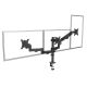 25. MACLEAN 3-Monitor Mount, Gas Spring, 17"-27", 2-8KG, Black MC-137