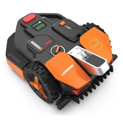 3. WORX Vision AI S250 Robot Lawn Mower Battery Black, Orange, Red, Silver