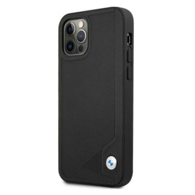 2. BMW Leather Deboss Case for iPhone 12 / iPhone 12 Pro - Black