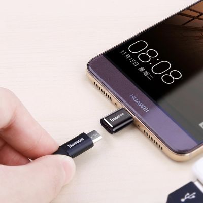9. Baseus Mini Adapter from Micro USB to USB-C - Black