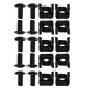4. Shelf for Lanberg AK-1005-B free-standing cabinets (500 mm; black)