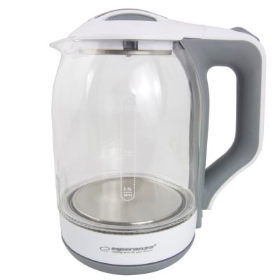 2. Esperanza YUKON EKK025W electric kettle (1500W 1.7l; white)