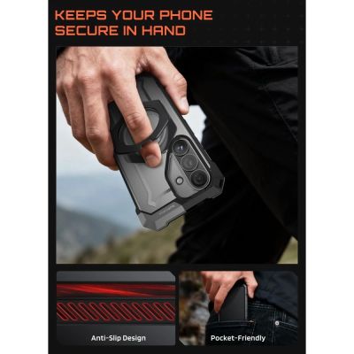 6. Supcase UB Grip Mag MagSafe Case for Samsung Galaxy S26 - Black