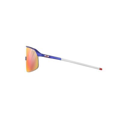 4. Julbo DENSITY Groupama-FDJ glasses metallic blue / white