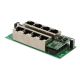 8. Extralink Gigabit PoE Injector 4 Port Active, 4 Gigabit 802.3at/af ports, Mode A