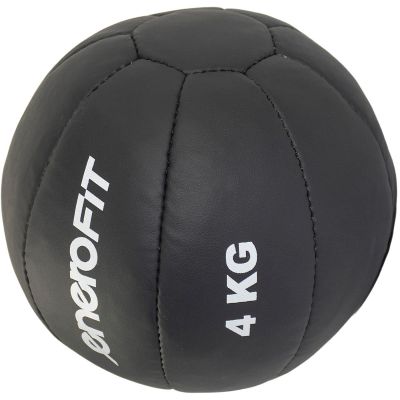 6. ENERO FIT 4KG SYNTHETIC LEATHER MEDICINE BALL