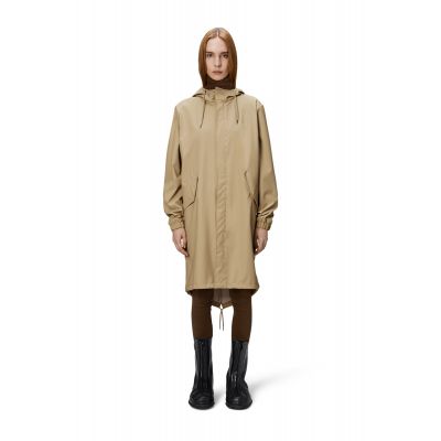 11. Rains unisex Fishtail Parka W3 18140 24 SAND raincoat