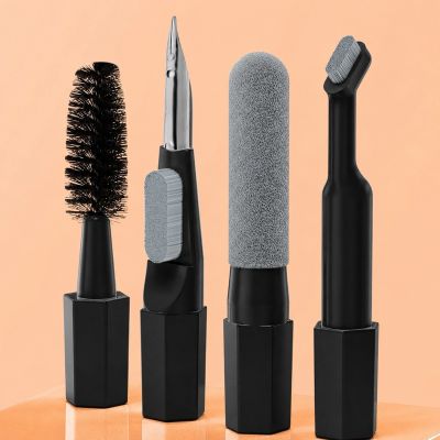 6. 20in1 Multifunctional Cleaning Kit for Headphones, Keyboards and Displays - Black