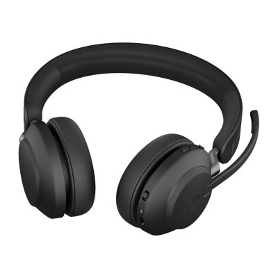 5. Jabra Evolve2 65, UC Stereo Headset Wireless Headband Office/Call Center USB Type-A Bluetooth Black