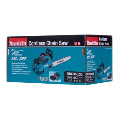 11. MAKITA DUC356ZB 2x18V 35cm chainsaw without battery and charger