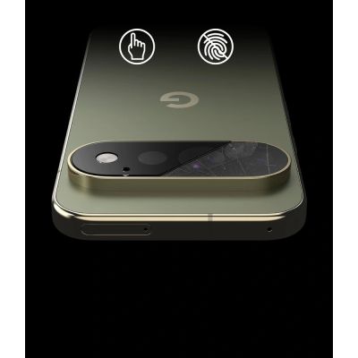 7. Ringke Tempered Glass Camera Full Cover 2-Pack for Google Pixel 11 Pro - Black
