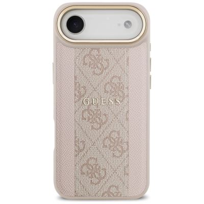 3. Guess 4G Stripe MagSafe Case for iPhone Air - Pink