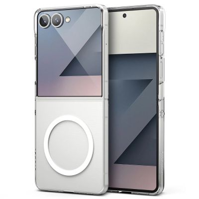 4. Ringke Slim Magnetic MagSafe Case for Samsung Galaxy Z Flip 7 - Transparent