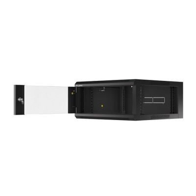 2. Lanberg WFFA-5604-10B 4U Wall-Mount Cabinet, Black
