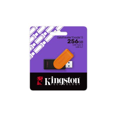 3. KINGSTON FLASH 256GB USB 3.2 Gen 1 DataTraveler Exodia S B+O