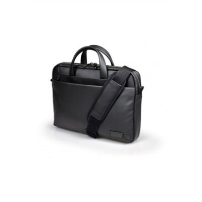 8. Port Designs Zurich Toploading 38.1 cm (15") Briefcase Black