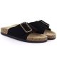4. Women's black beach flip-flops Potocki GN17309