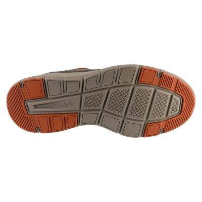 4. Skechers Arch Fit Crosser – Felix 205656-CDB Brown, Size 40