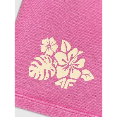 6. Girls' sweatpants 4F 4FJRSS26TSHOF0925-54S