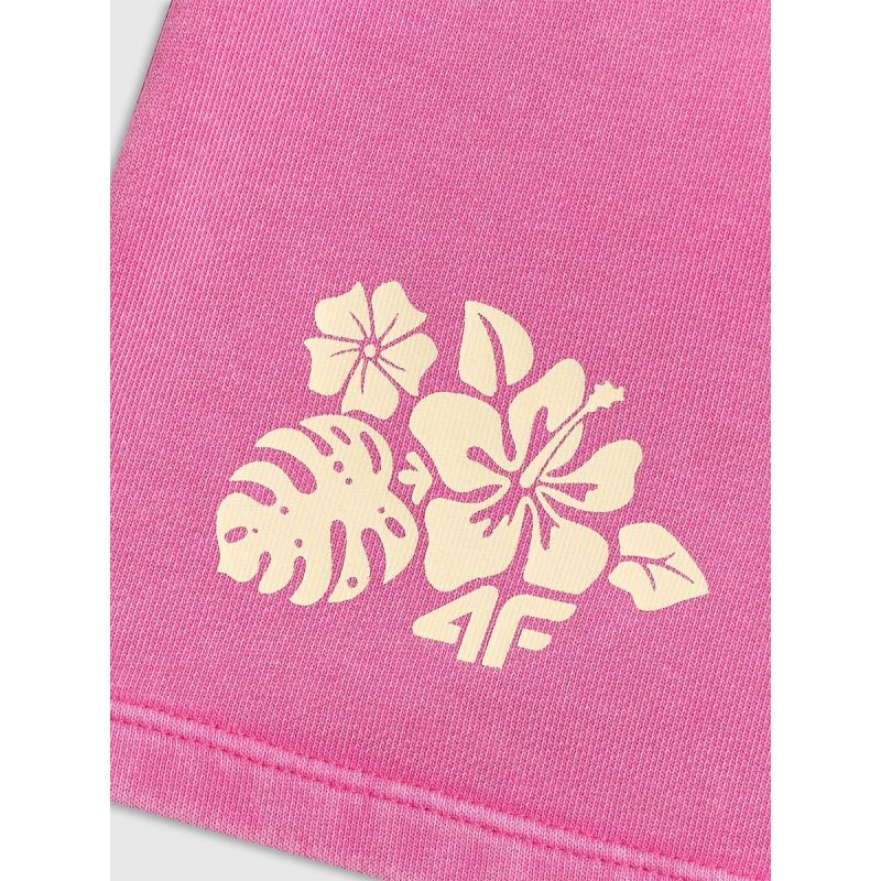6. Girls' sweatpants 4F 4FJRSS26TSHOF0925-54S