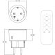 6. Entac ES-3S-RC Power Plug Adapter White