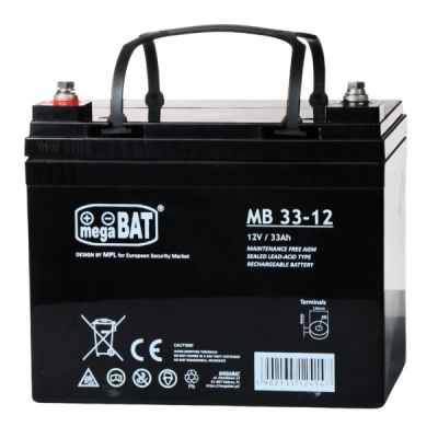 12 V/33 Ah Battery-MB megaBAT