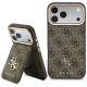 Guess 4G Case with MagSafe Wallet for iPhone 18 Pro / 17 Pro – brown
