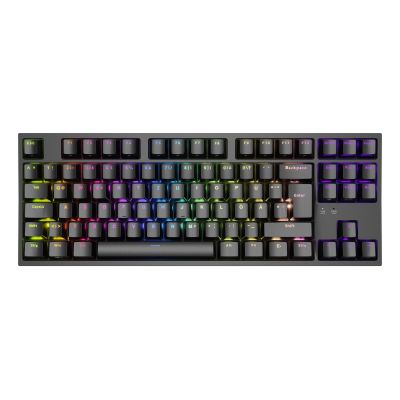 19. GENESIS Thor 404 TKL Gaming Keyboard USB QWERTZ German Black