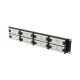 7. LANBERG PATCH PANEL 48 PORT 2U CAT.6 BLACK PPU6-2048-B