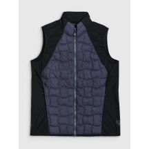 Women's trekking vest with Primaloft filling Black 4F 4FWSS25TVJAF180-22S