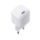 4. Joyroom JR-TCG08 GaN 20W Power Delivery Wall Charger - White
