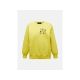 Women's PEAK PERFORMANCE W Terry Graphic Crew Sweatshirt Yellow