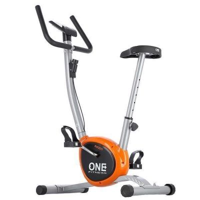 11. One Fitness RW3011 Silver-Orange Mechanical Bike