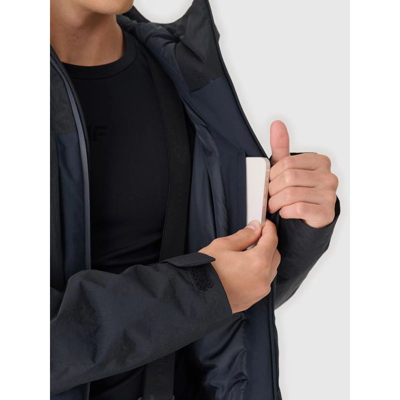 5. Men's ski jacket 10000 membrane 4F 4FWAW24TTJAM576-20S