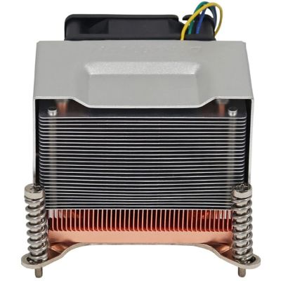 6. Inter-Tech Q-5 Processor Radiator 6 cm Black, Silver 1 pc.