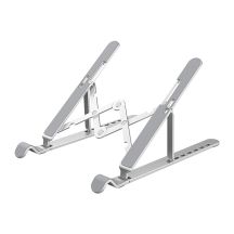 Orico PFB-A21 11-17" adjustable foldable laptop stand - silver