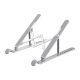 Orico PFB-A21 11-17" adjustable foldable laptop stand - silver
