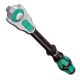 2. Wera 1/4 inch reversible ratchet
