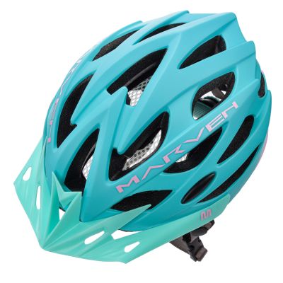 Meteor Marven pink/mint bicycle helmet